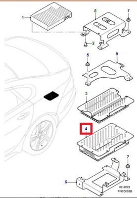 JLR VERSTÄRKER AUDIO SYSTEM - LR090587, LR081470, T2H13397 