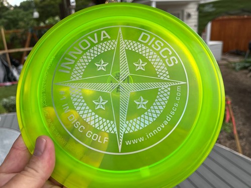 Champion Groove New Disc Golf Innova First Run Prototype Dayglo OOP PFN #1521 - Picture 7 of 8