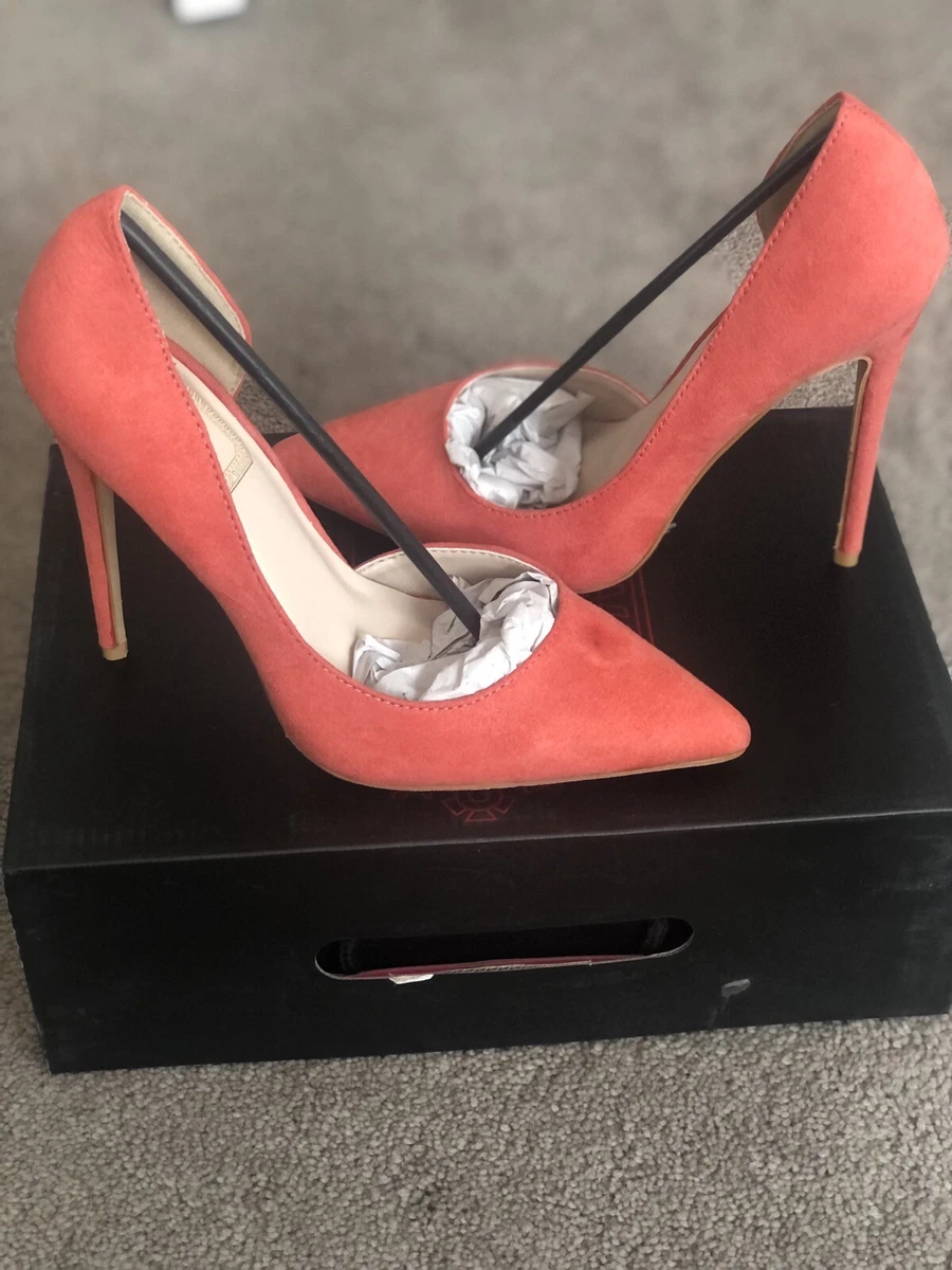 Coral Color Pointed Toe Women s Heels New In Box Size 6 eBay