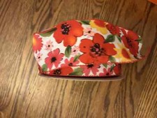 5 yd. Member Mark Sam's Floral Pattern Wire Edge Ribbon 2.5  Wide