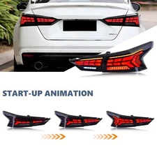 Upgrade LED Tail Lights for 2019-2023 Nissan Altima Sedan Tail Light Kit Clear