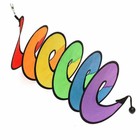 Foldable Rainbow Spiral Windmill Wind Spinner Camping Home 2019 Garden Tent N9U4