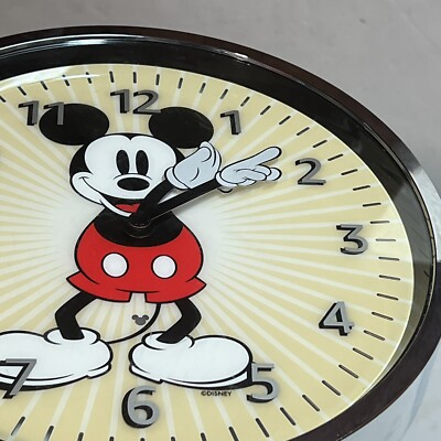 Disney Mickey Mouse Edition Amazon Echo Alexa Wall Clock Digital