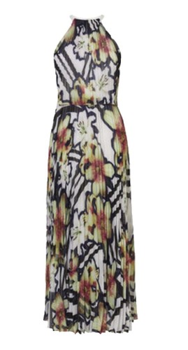 karen millen floral pleated dress Pleated Dress Karen Millen Floral Maxi Dress Floral Applique Karen Millen Floral Pleated Dress Floral Applique