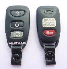 OEM 2009-2014 HYUNDAI SONATA keyless entry remote key fob OSLOKA-950T w/strap