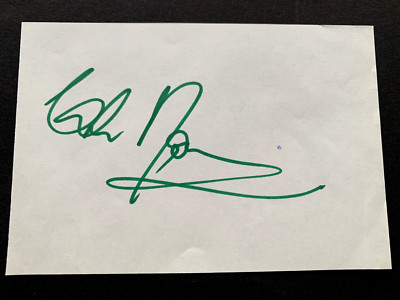 CHRIS NORMAN ''SMOKIE''  In-person 1989 signed  signierter Albumausschnitt 10x15