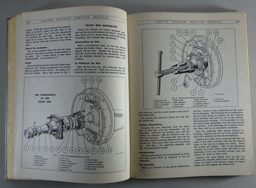 Taller Manual Austin 12-Twelve/16-Sixteen Desde Año 1953 - Imagen 5 de 5