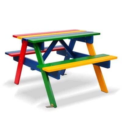 solid wood childrens table and chair set
