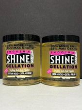 Smooth 'N Shine Polishing Gellation Styling Gel Extra Hold Alcohol Free - 2 Pack