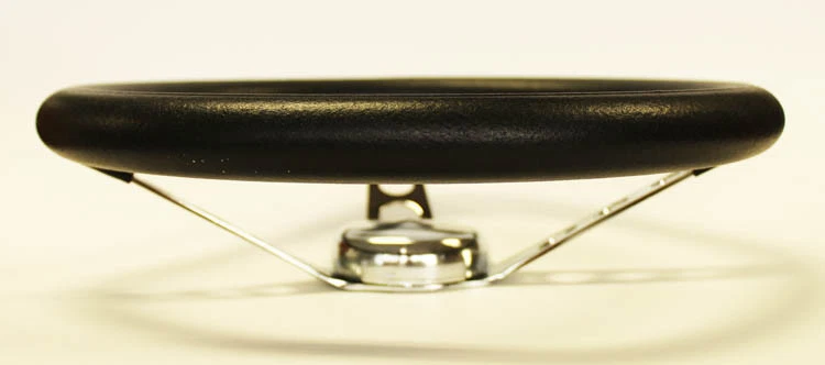 Chevy Pick Up Blazer GRANT Volante Negro 13 1/2" Rojo/Negro Bowtie Cap Foto 4 de 4