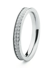 Anello da Uomo Fedina GIOIELLI BROSWAY in acciaio Bullet interno grigio 21 23 25