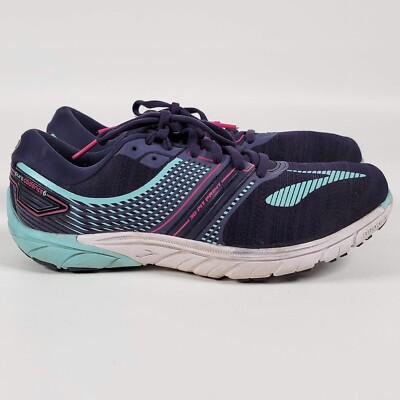 Brooks Pure Candence Womens Size 8.5 US / 40 Blue Pink Running Sneakers Shoes