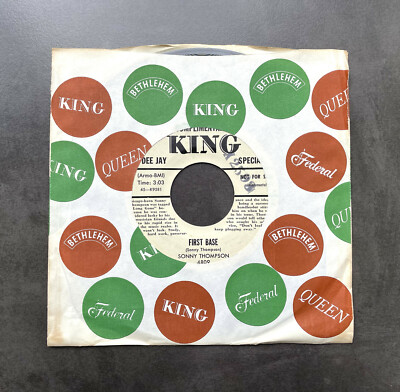 7'' Sonny Thompson - First Base - US KING Promo