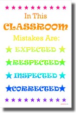 In This Classroom - Rainbow Version - NEW Classroom Motivational Poster