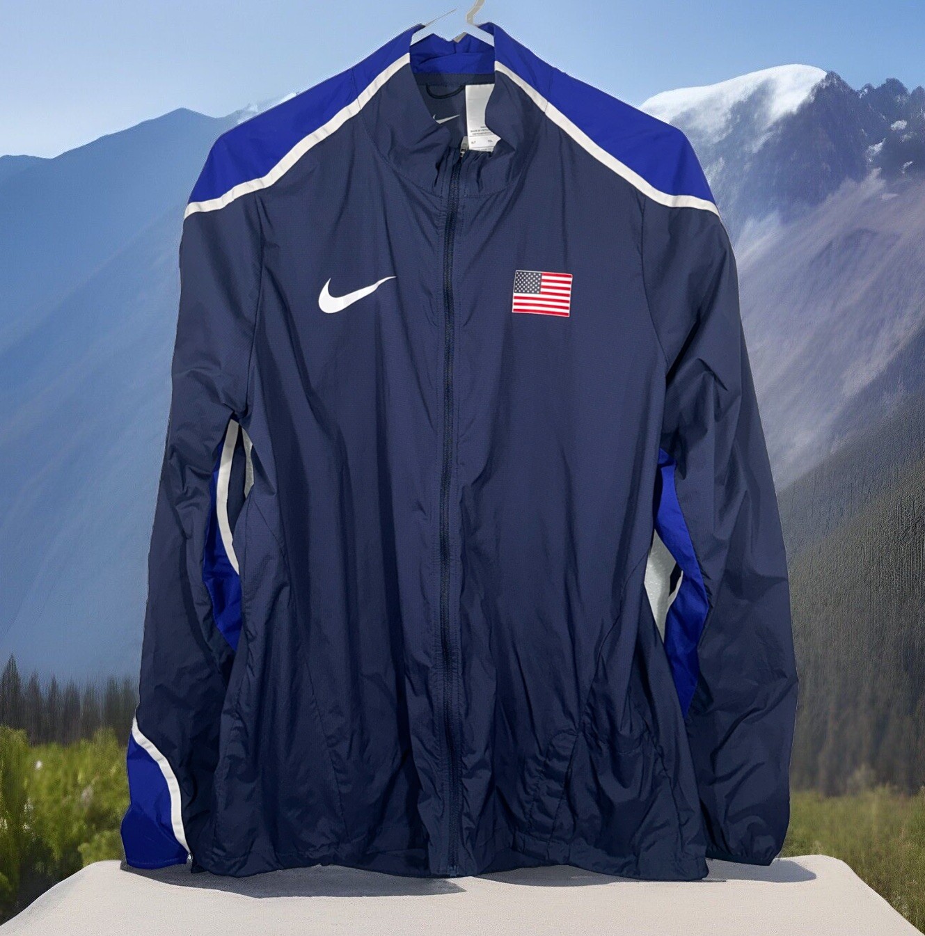 SACAI X NIKE RARA giacca da podio donna Nike USA Olympic Track & Field Pro Elite taglia XLT