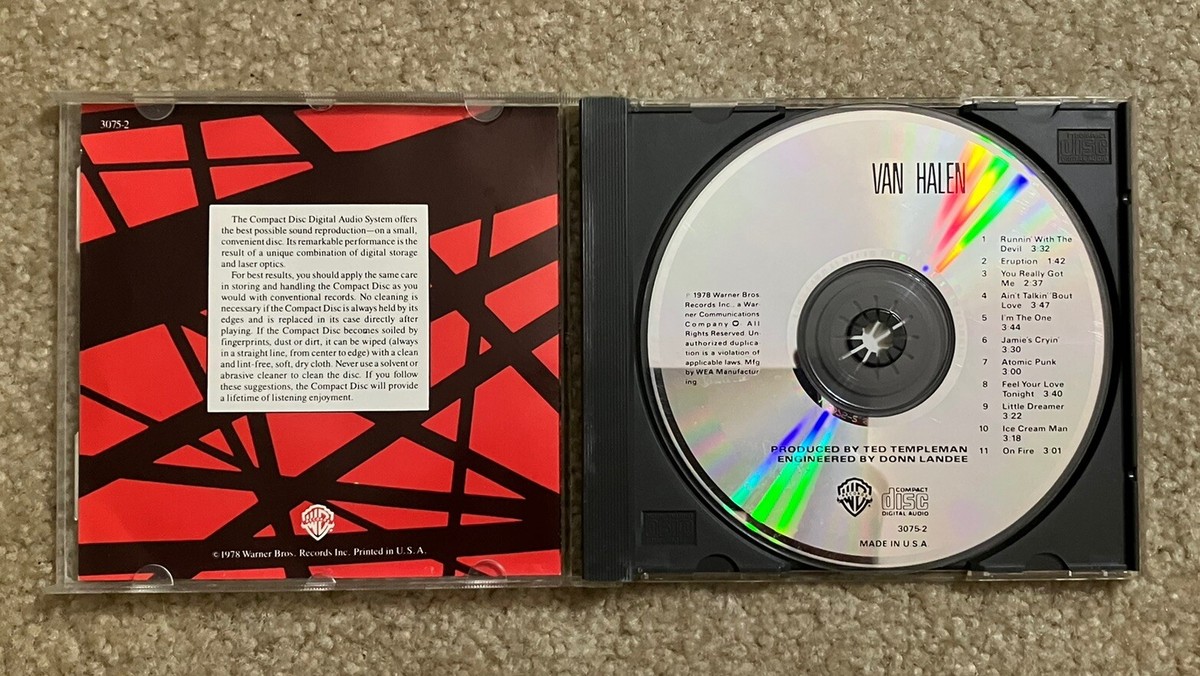 Van Halen - Van Halen (Retro/Vintage CD, Jul-1984, Warner Bros