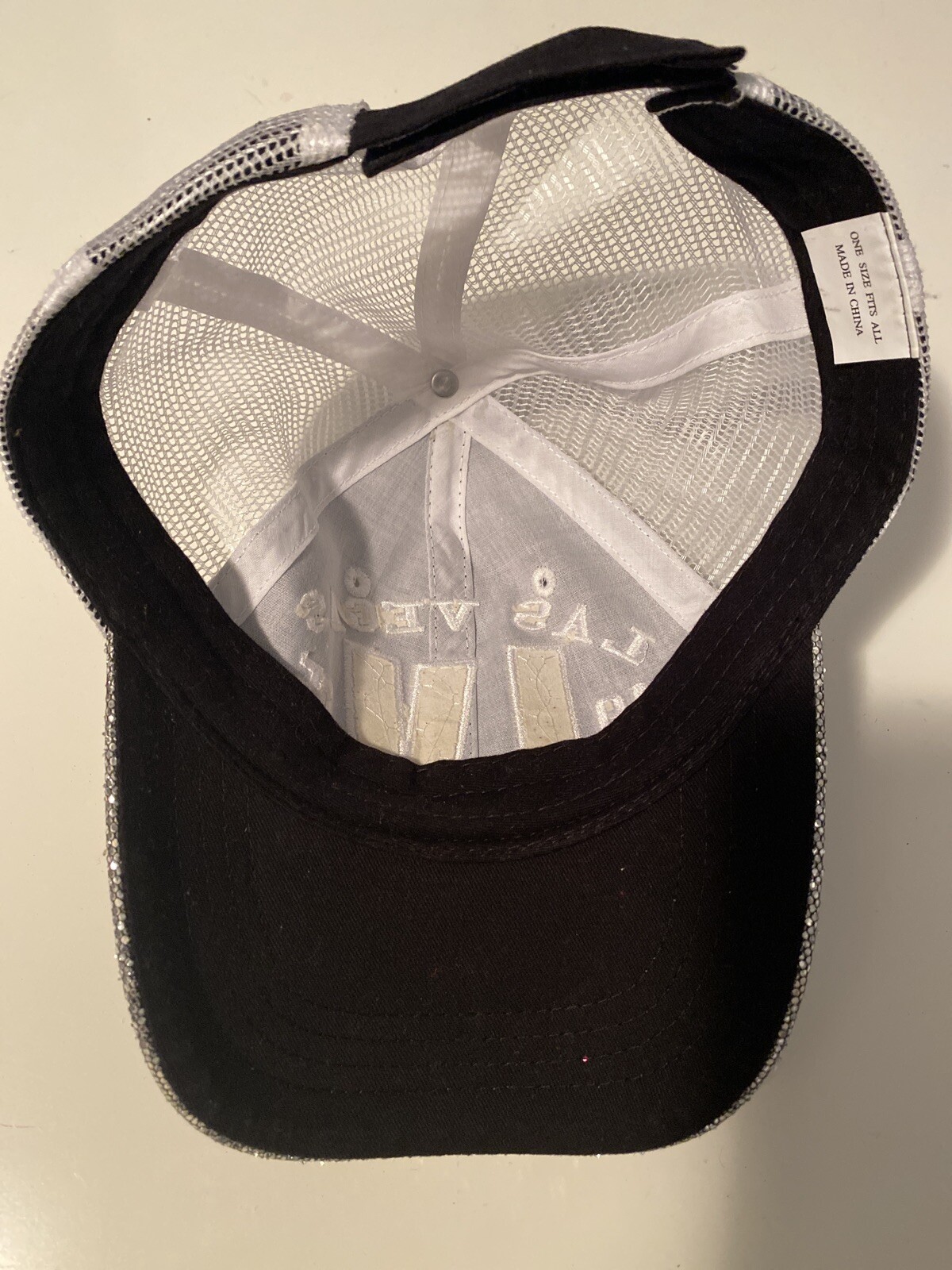 LV 1905 Las Vegas Hat Glitter Sparkle Adjustable … Gem