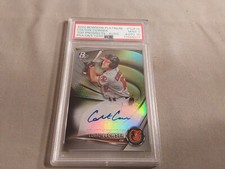 2022 Bowman Platinum Baseball No TOP 82 Jeferson Quero Auto PSA 9