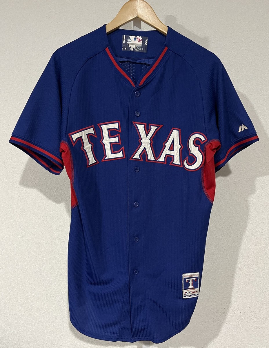 Majestic Texas Rangers Authentic Batting Practice Cool Base Jersey