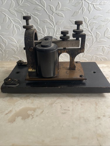 Antique Western Electric Telegraph Sounder 3B 20 OHMS Morse Code USA Ham Radio - Picture 5 of 8
