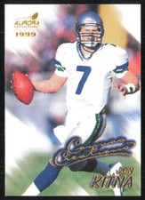 Jon Kitna 1999 Pacific Aurora Canvas Creations #10 Seattle Seahawks