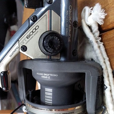 SHIMANO TITANOS AERO 5000 GT 6000 Lot of 2 Spinning Reel JP Handle