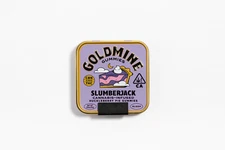 Goldmine Gummies Tin (Empty) Slumberjack Huckleberry Pie Flavor