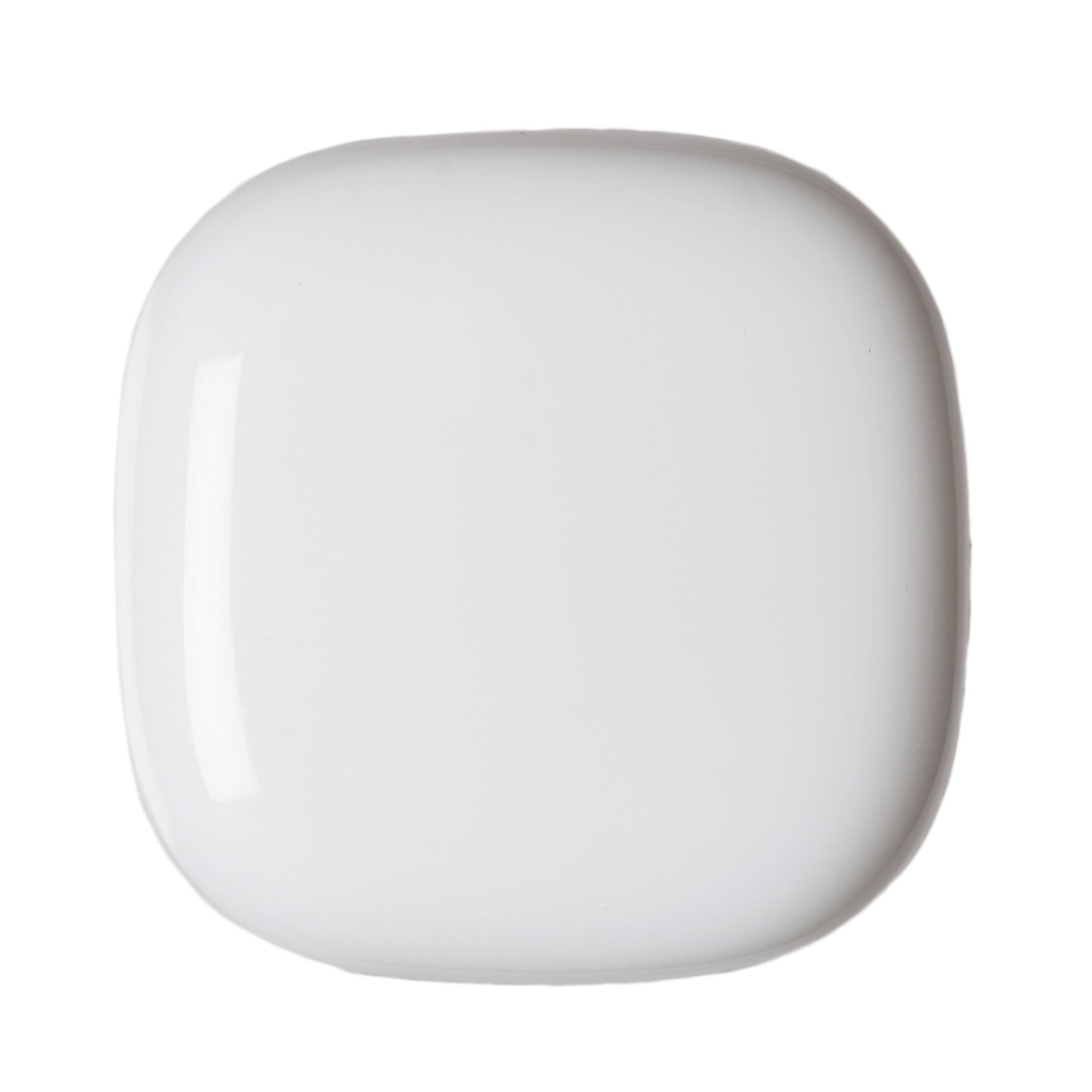 12mm White Square Polyester Buttons x 11, Shank Buttons, g382420 1