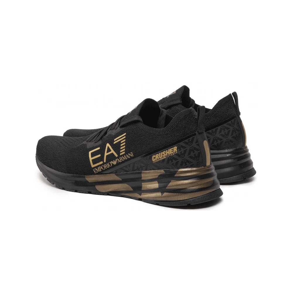 Armani sneakers cheap gold