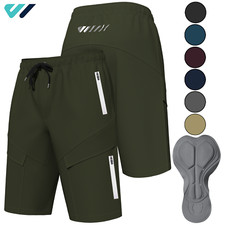 Wulibike Radhosen Herren gepolstert Mountainb...