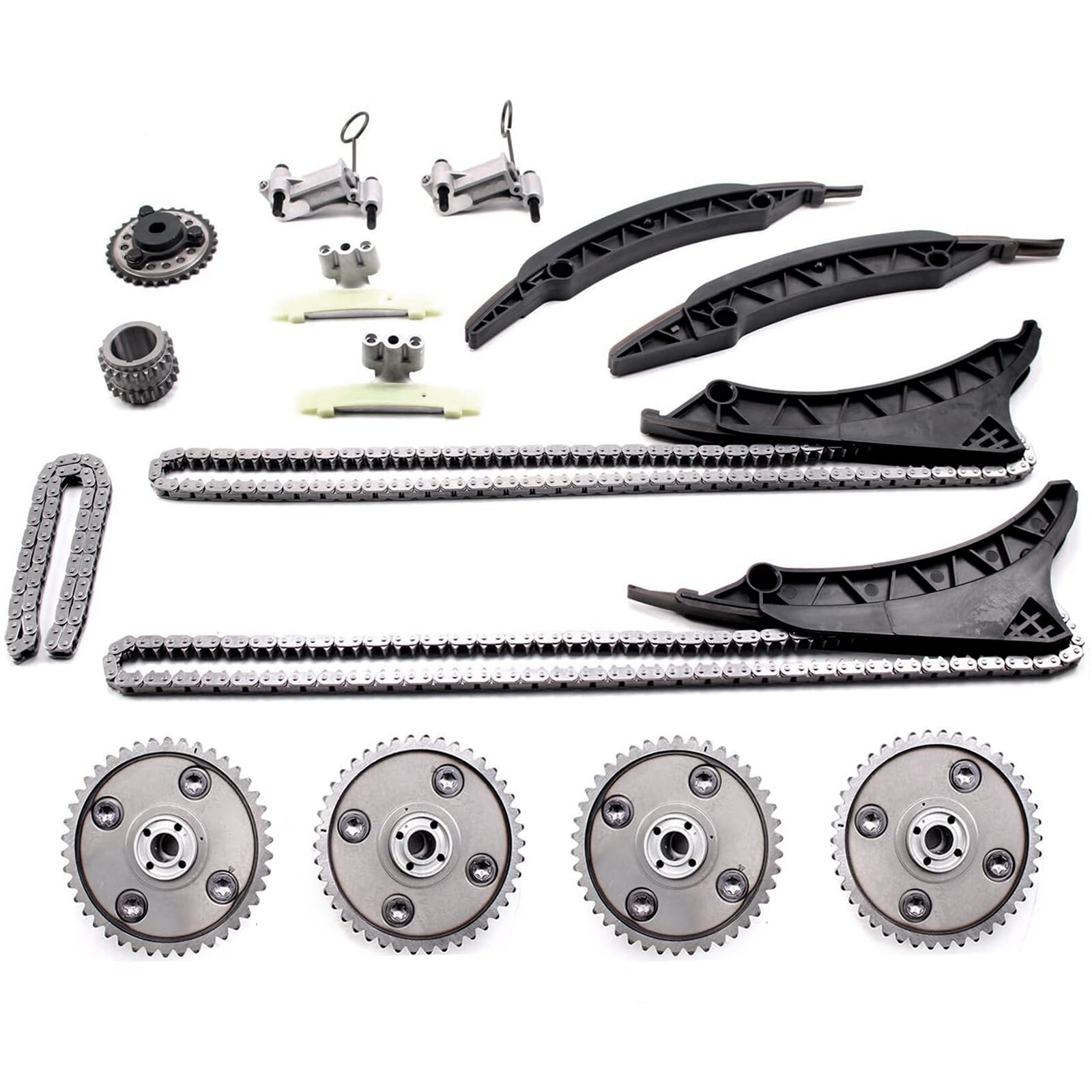 INGKAN BMW Engine Timing Chain Kit - S63B44B N63B44B Replacement For 550i, 750Li, M5, X5, X6 & More (4.4L V8) - View #13