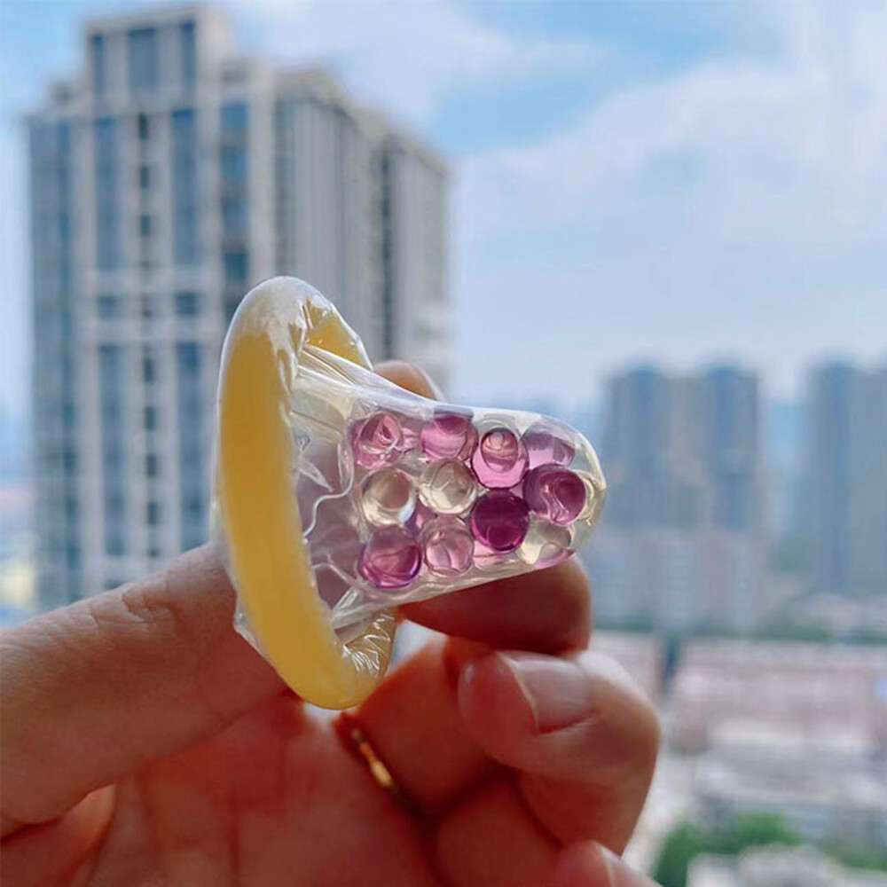 Latexkondome Für Erwachsene Empfindlicher Orgasmus Geschmiert Gepunktet*v