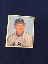 1950 Bowman Set Break #220 Leo Durocher New York Giants CENTERED