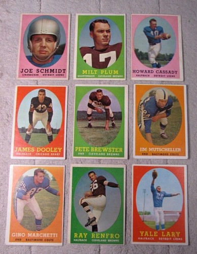 Ray Renfro #17 1958 Topps card