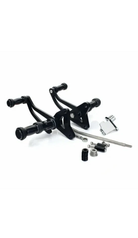 Billet Aluminum Forward Controls Honda Shadow Spirit 750 DC 2002-2007 Black - Image 2 of 4