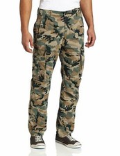 Levis Cargo Pants Relaxed Fit Color Green Camouflage 0001
