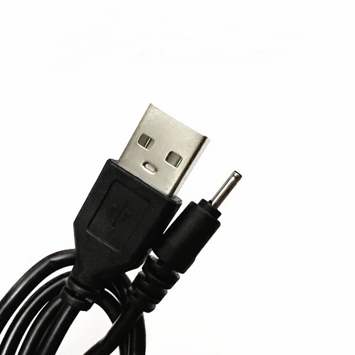 Kabel ładujący USB do CA-100C Nokia Mobile czarny 2mm na kabel USB mały długopis - Zdjęcie 3 z 6