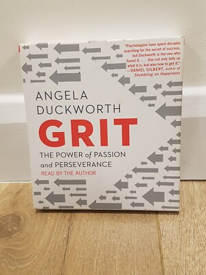 Grit: The Power of Passion and Perseverance by Angela Duckworth (8 CDs, 2016)