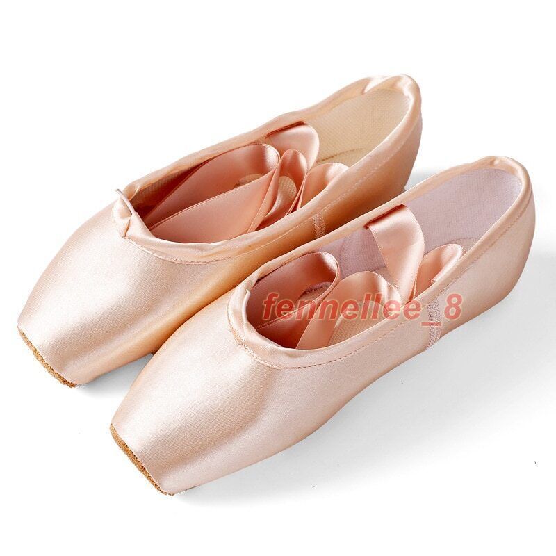 靴 Ameri vintage RIBBON SET BALLET SHOES Amazon.com | HROYL Ballet Pointe Shoes with Ribbon for