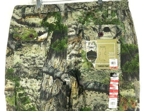 Mossy Oak Women's Hunting Pants Mountain Country Cargo Camouflage XL 37 x 32 NWT - 第 7/11 張圖片