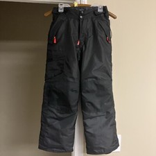 C9 By Champion Black Snow Pants Zipped Pockets Kid  s Sz M 8-10 Ski Snowboard
