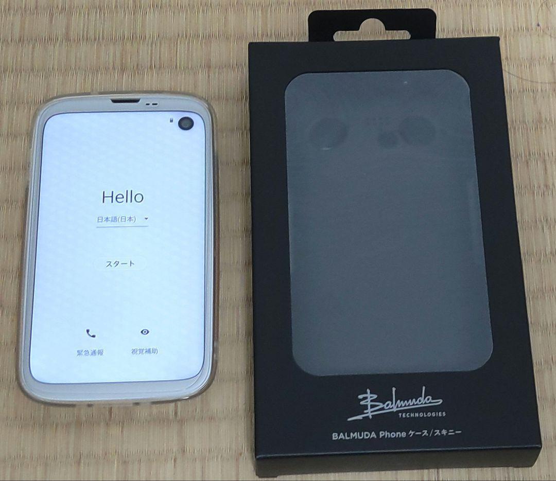 BALMUDA Phone White A101BM 5G 128GB AndroidOS SIM Free BALMUDA Phone White A101BM 5G 128GB AndroidOS SIM Free