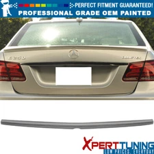 Fits 10-16 E-Class W212 4Dr Painted AMG Style Trunk Spoiler - Painted Color