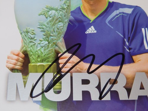 Tarjeta de jugador de Andy Murray 2011 firmada W&S 5x7 autografiada PSA/ADN certificado de autenticidad 1A - Imagen 3 de 5