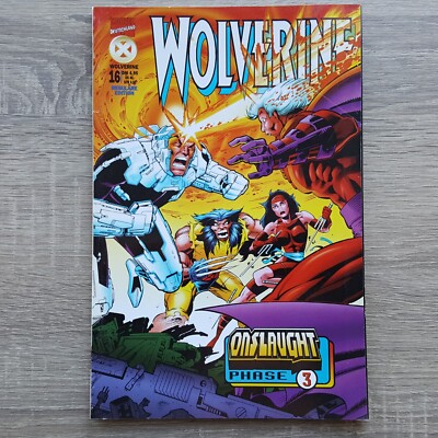 Comic Wolverine Onslaught Phase 3 Comicheft 16 Marvel Deutschland