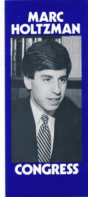 Marc Holtzman for US Congress 1986 brochure Pennsylvania PA #50