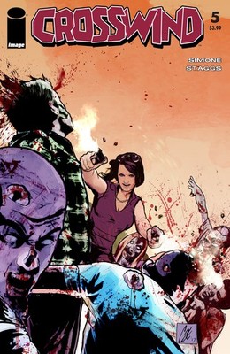 CROSSWIND #5 VARIANT CVR C WALKING DEAD #54 TRIBUTE VAR | 1ST PRINT | BAGGED & B
