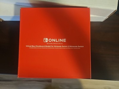 Virtual Boy Cardboard Model Nintendo Switch 2 Limited **IN HAND** FREE SHIPPING