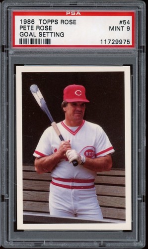1986 Pete Rose [Goal Setting] #54