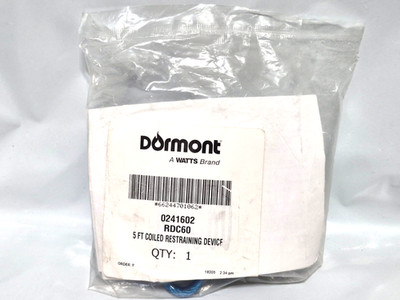 DORMONT Coiled Restraining Cable for 60'' long Gas Connector RDC60 / 0241602